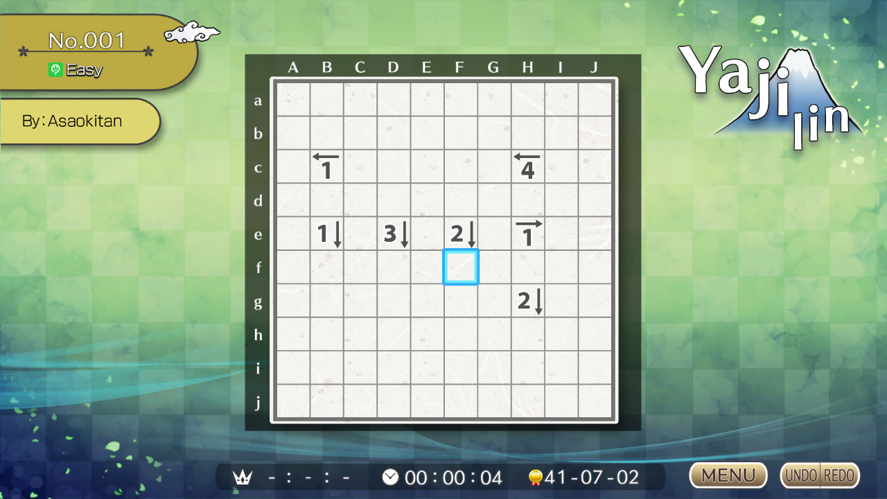 Puzzle by Nikoli S Yajilin