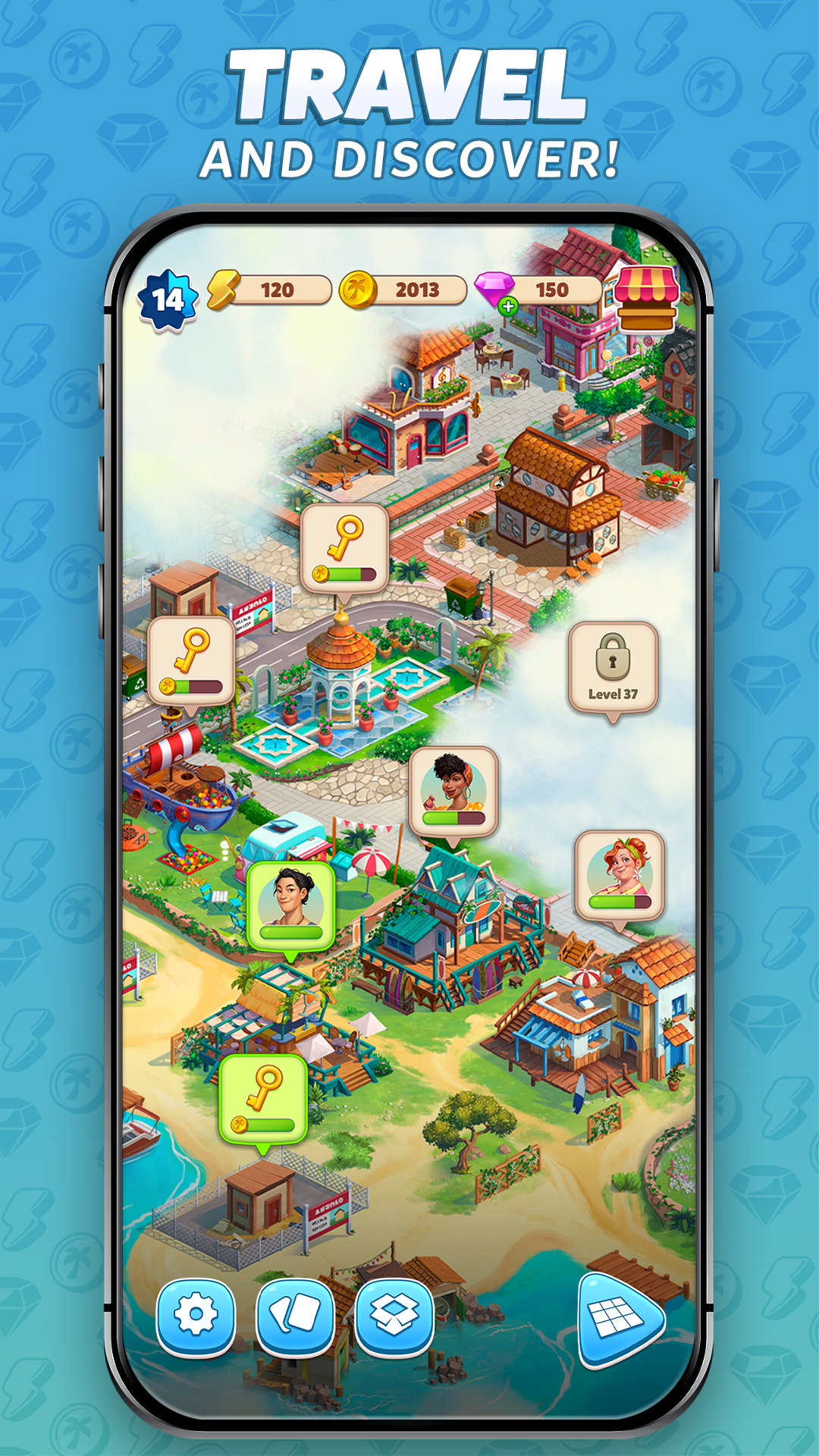 Travel Town: Merge Adventure