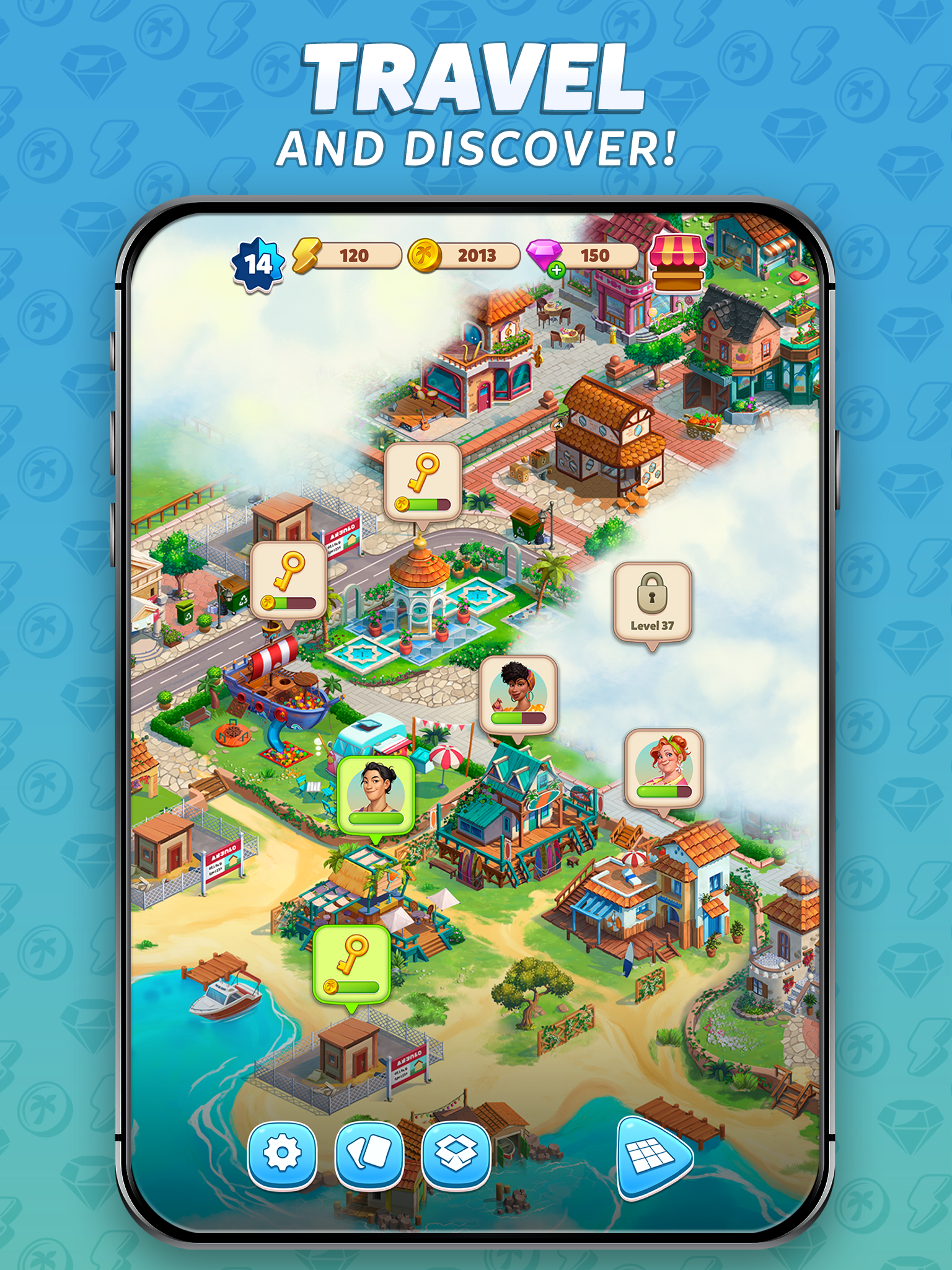Travel Town: Merge Adventure