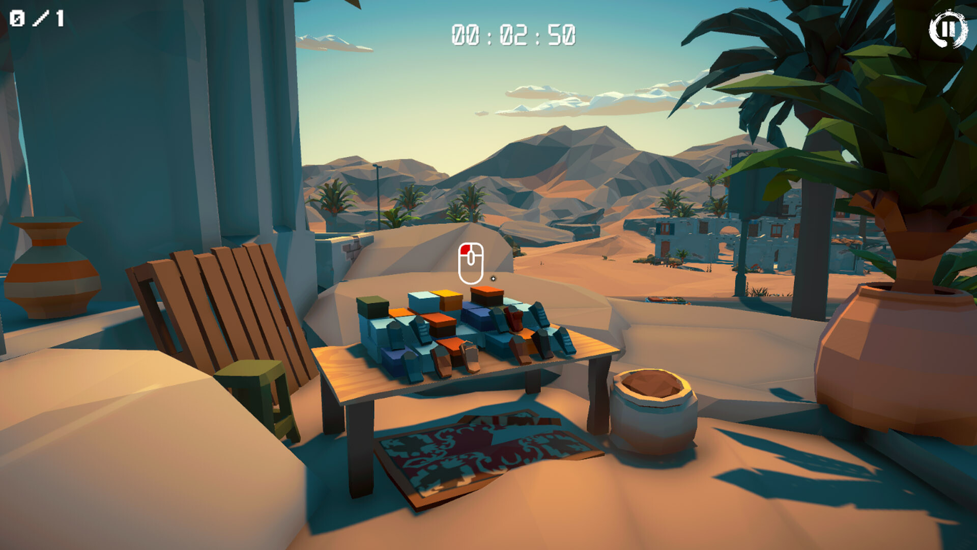 3D Puzzle: Desert Wind