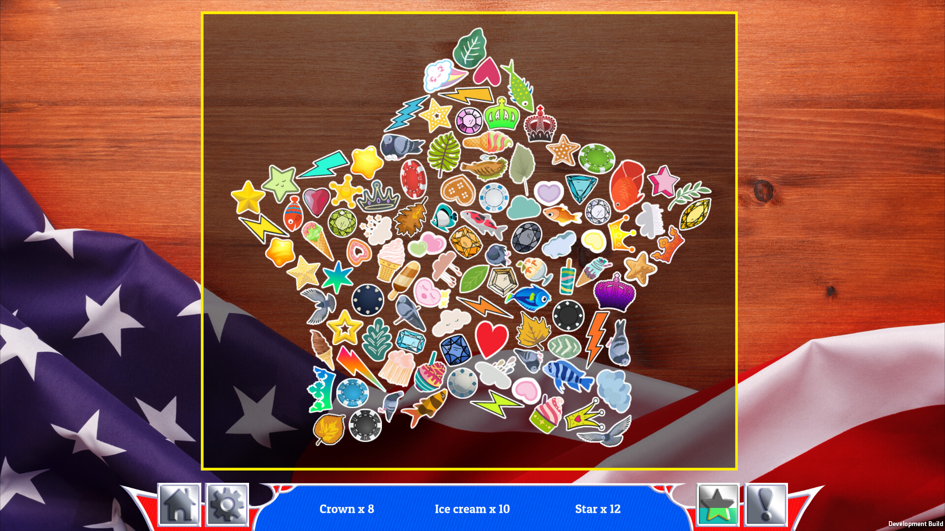 Stars, Stripes, and Subgames