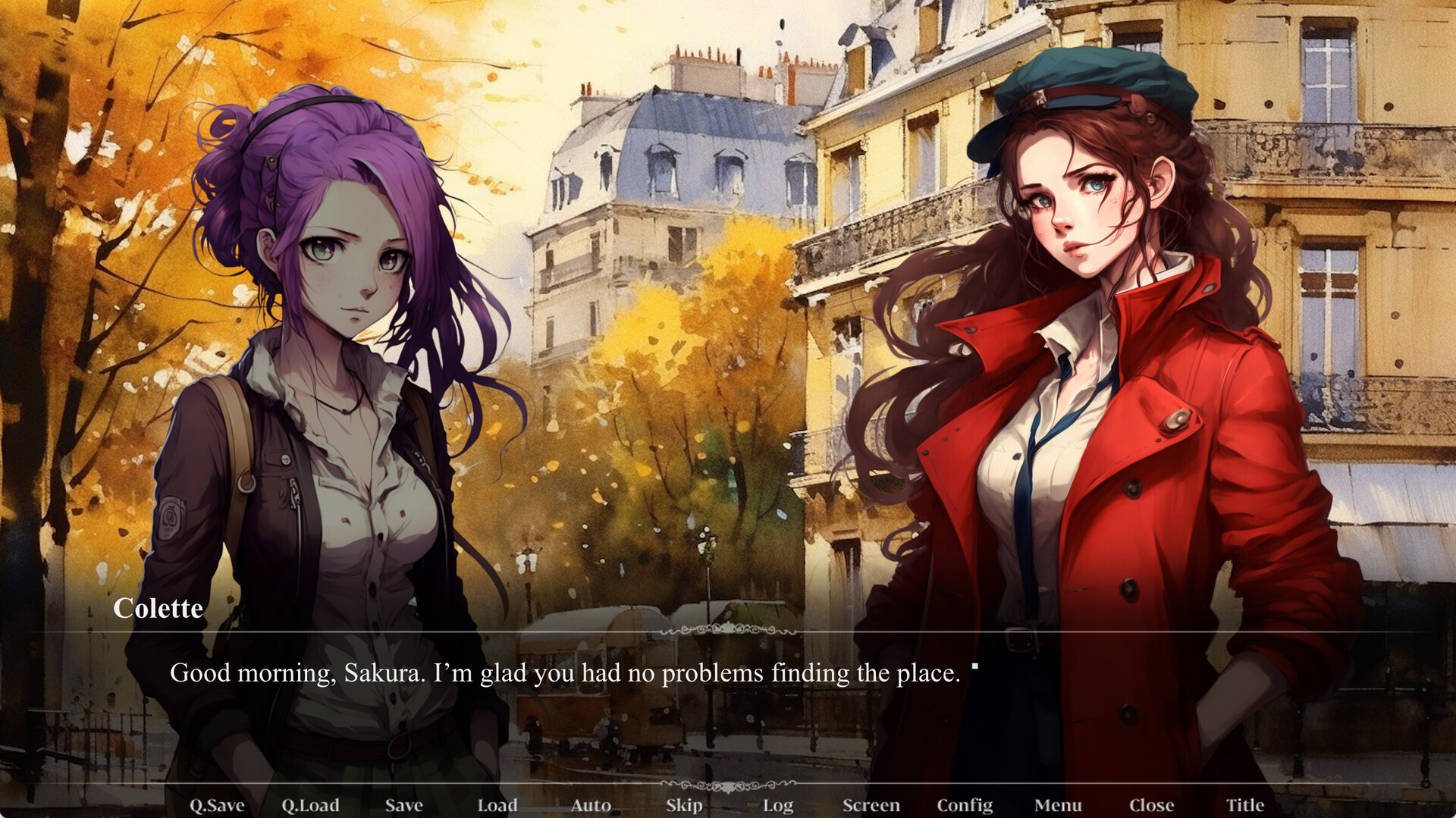 Sakura in Paris