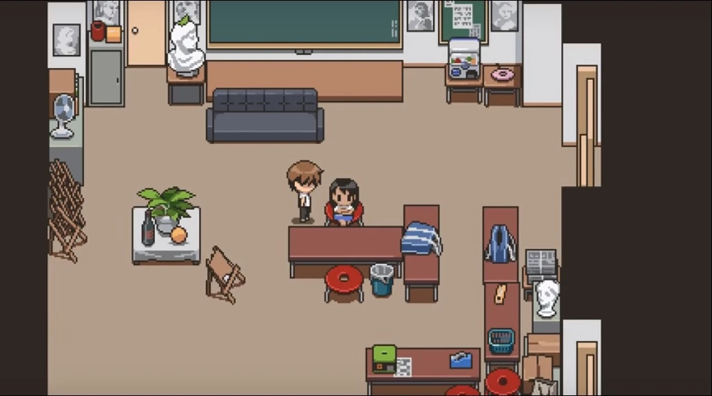 Escape from the Room with my Kouhai
