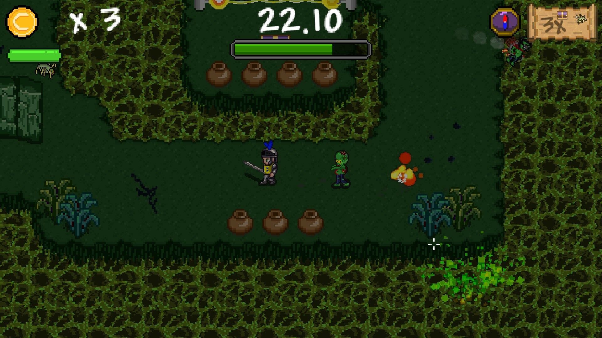 Time Knight vs. Zombies