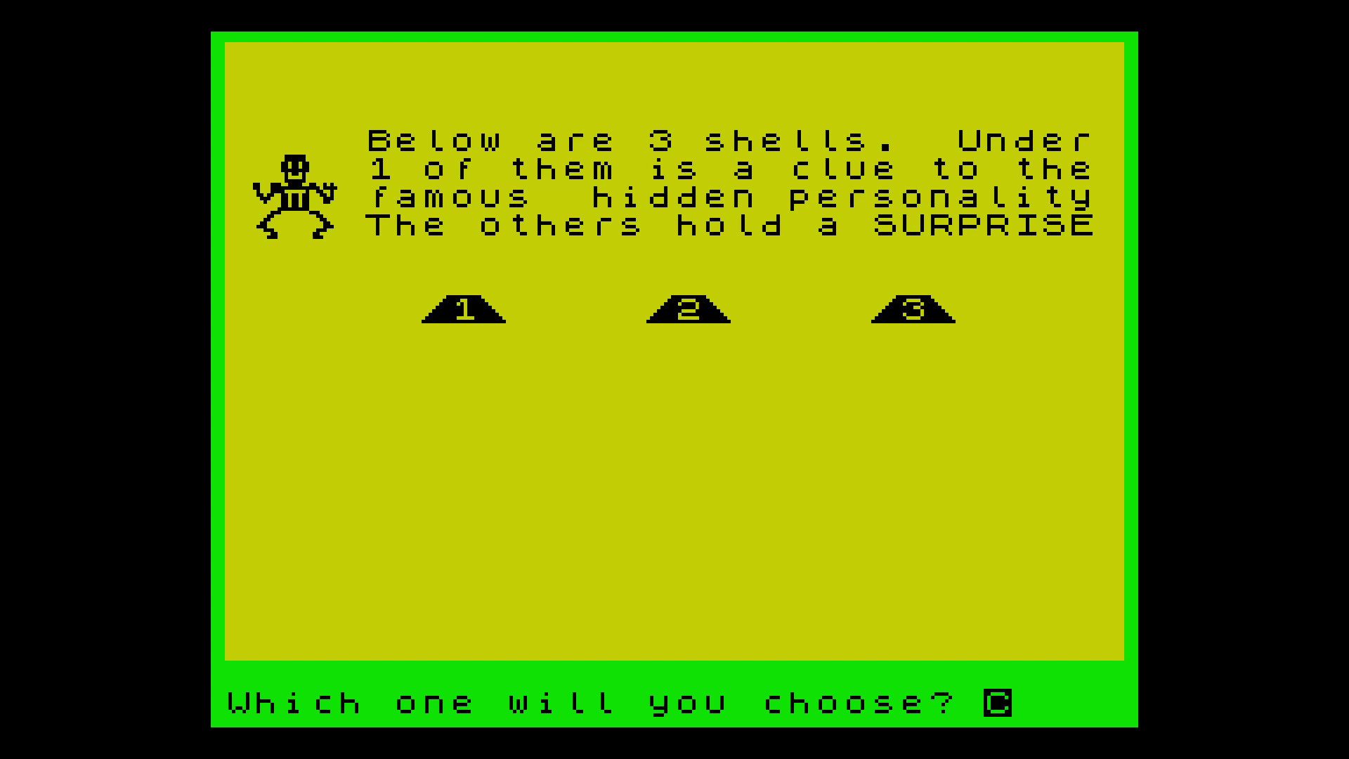 My Name is Uncle Groucho You Win a Fat Cigar