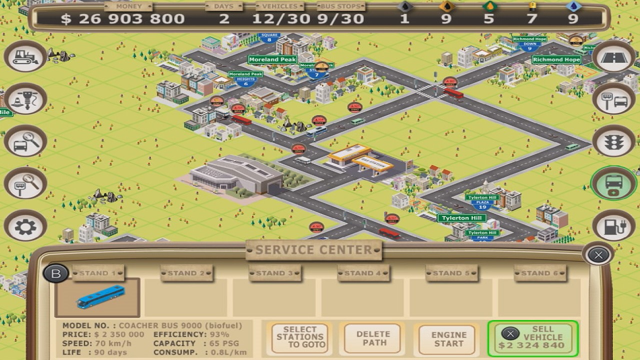 Bus Tycoon Night and Day