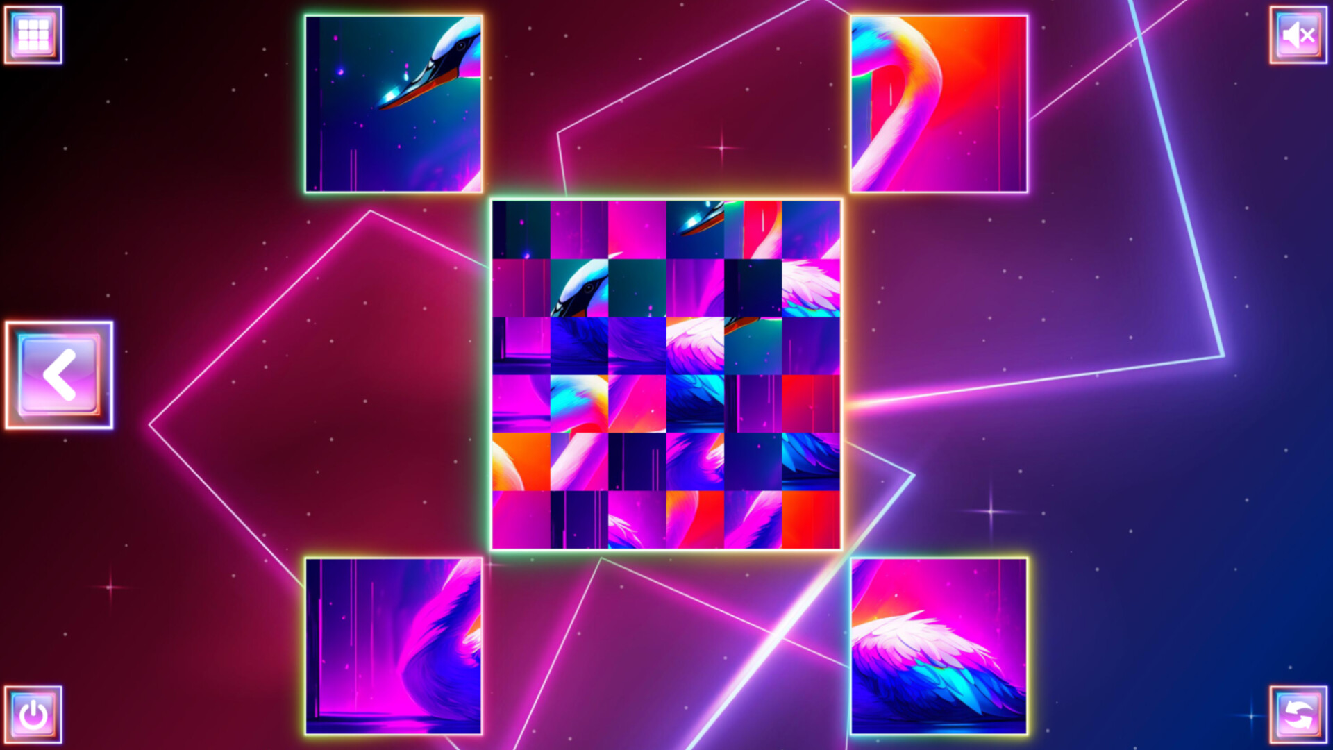 Neon Fantasy: Birds