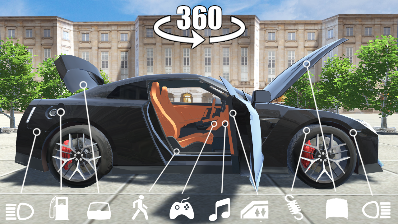 Gt-r Car Simulator