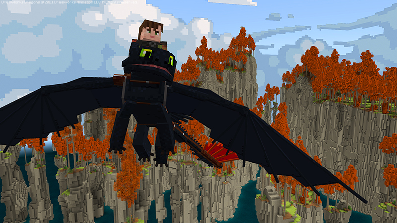Minecraft: How To Train Your Dragon