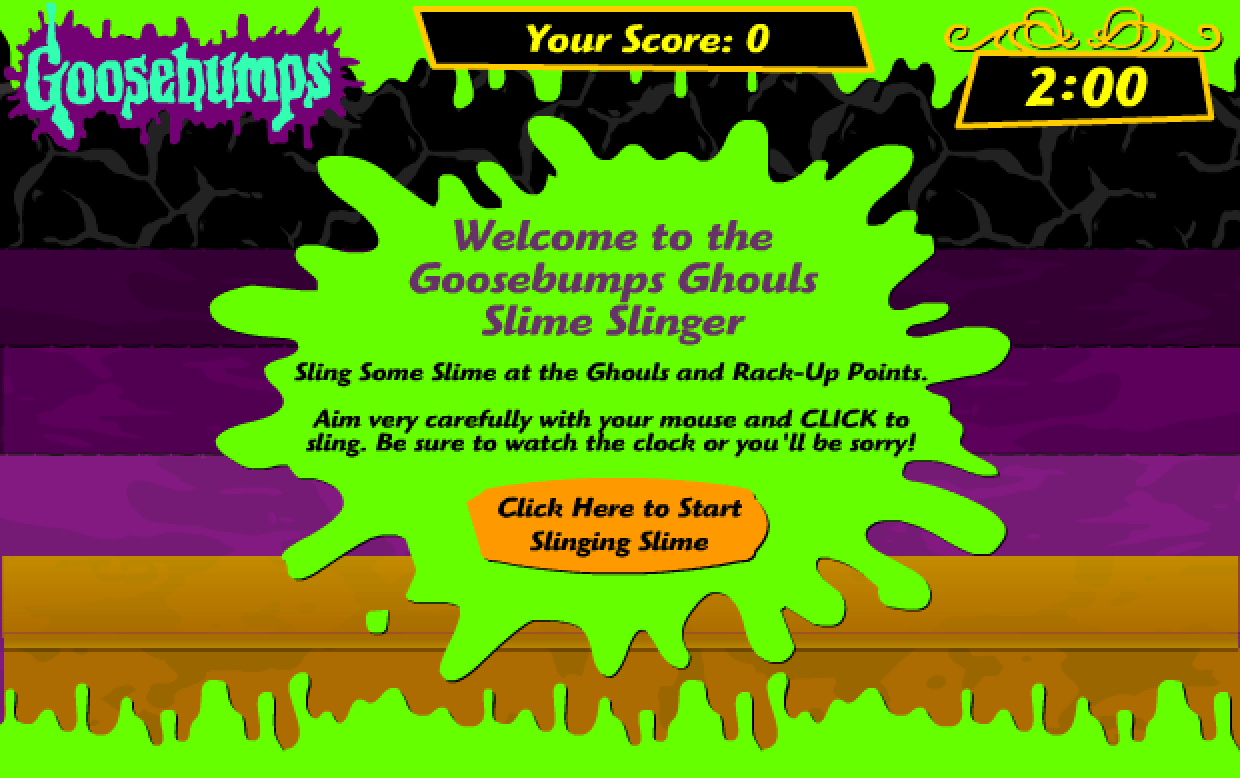 Goosebumps Ghouls Slime Slinger