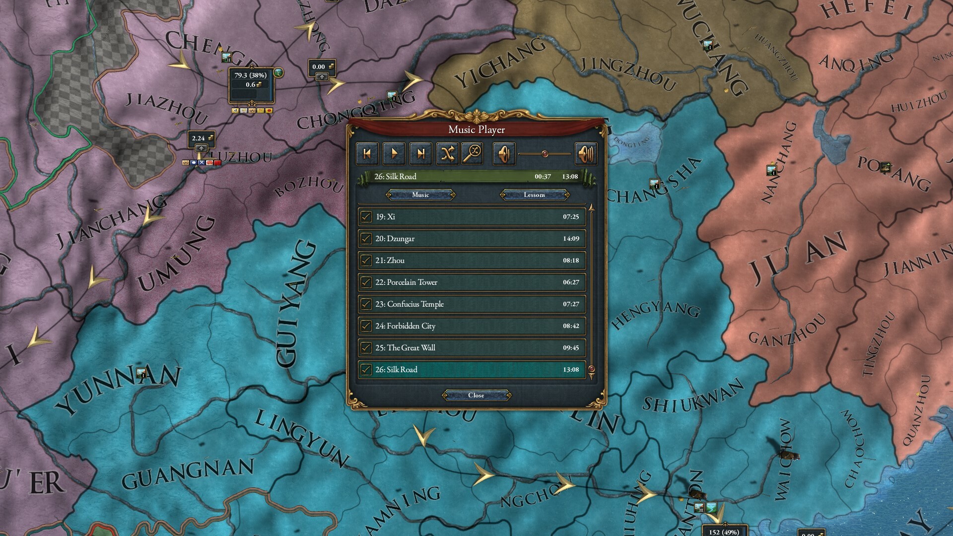Europa Universalis IV: China History Lessons