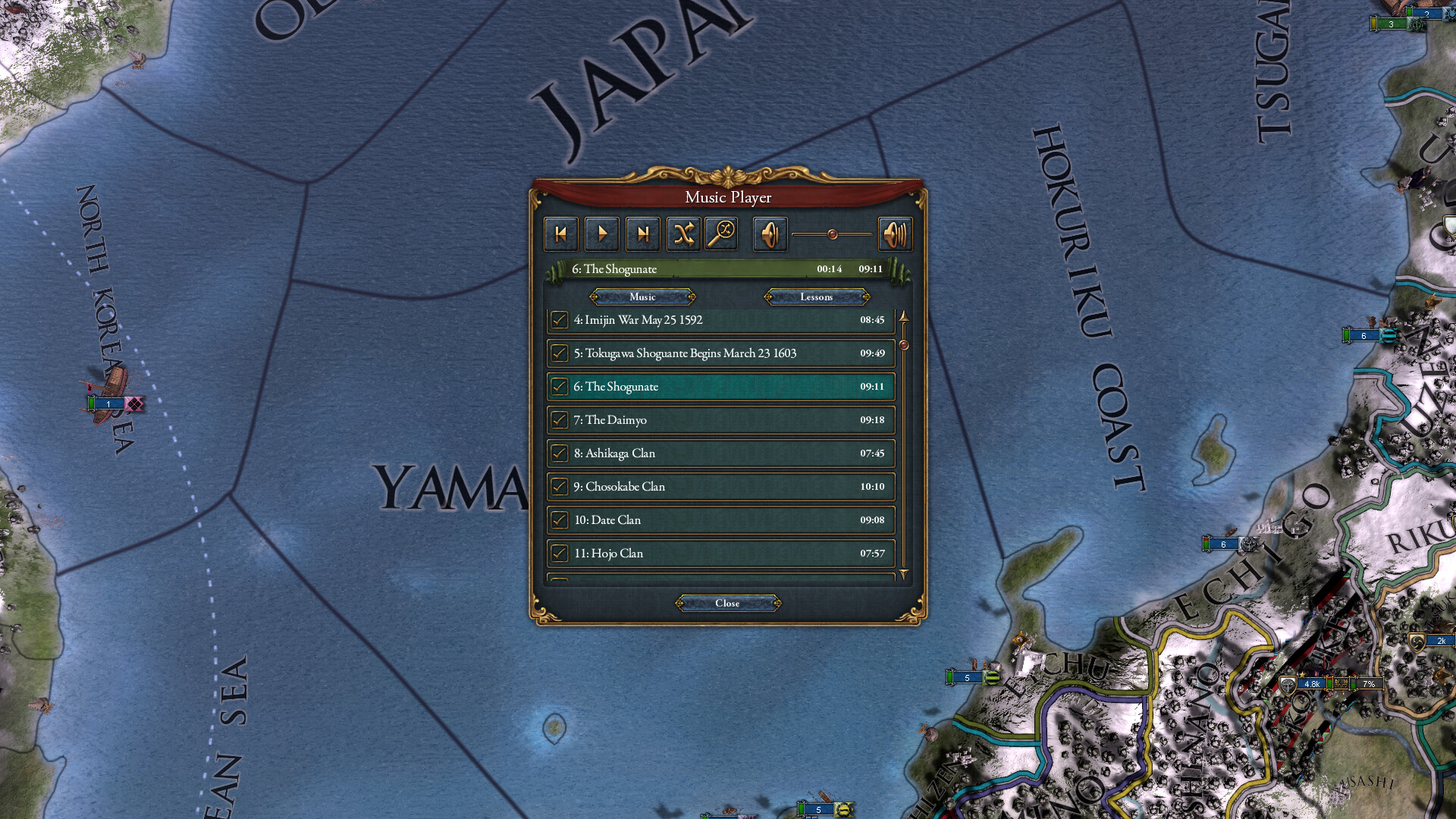 Europa Universalis IV: Japan History Lessons