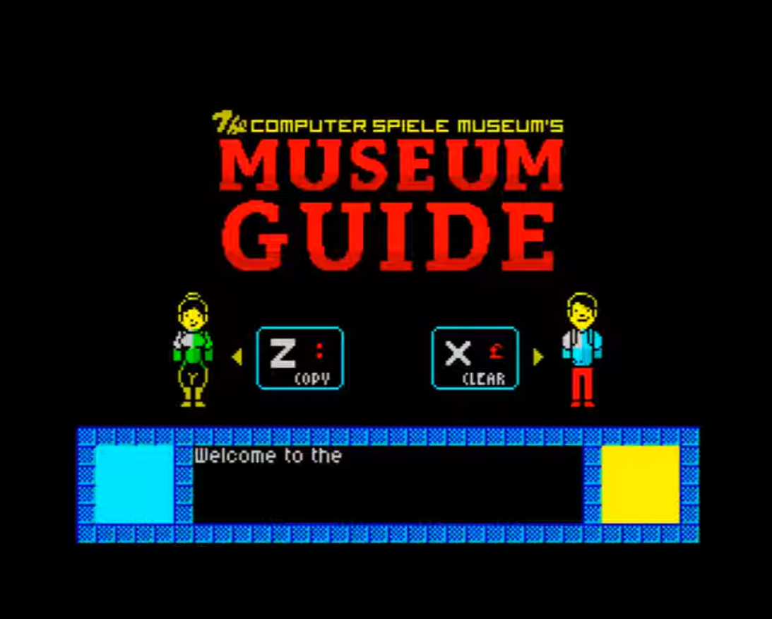 The Computer Spiele Museum’s Museum Guide