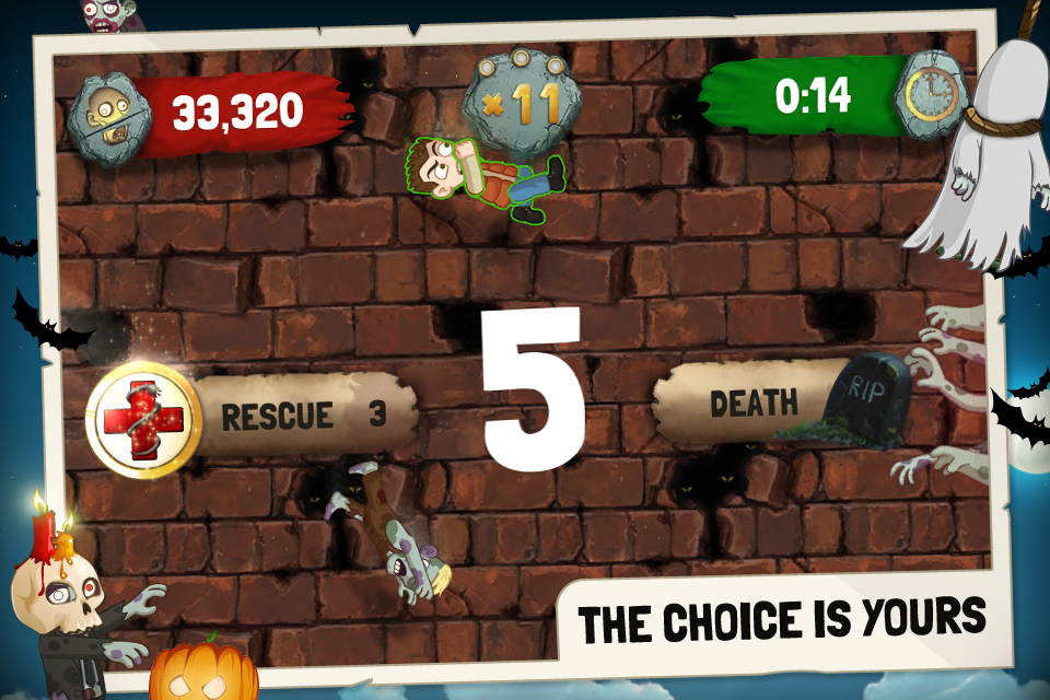 Zombie Swipeout