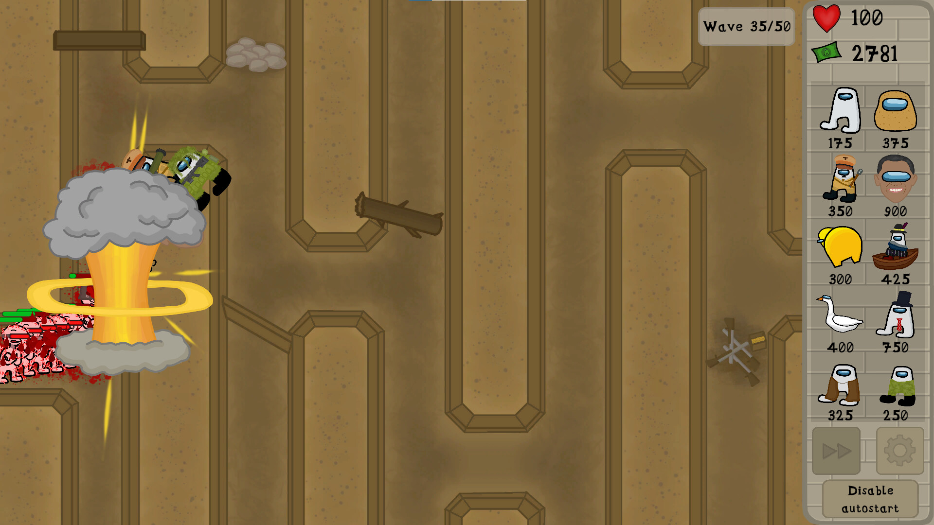 Amogus TD 2: Defense of the Sus