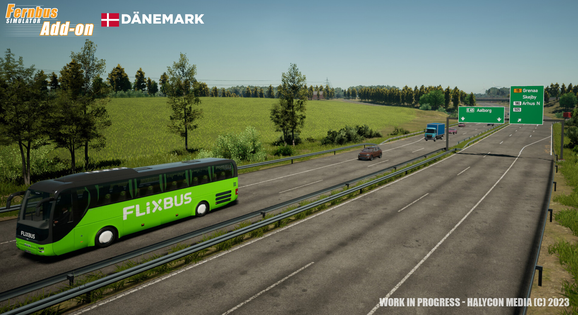 Fernbus Simulator: Denmark