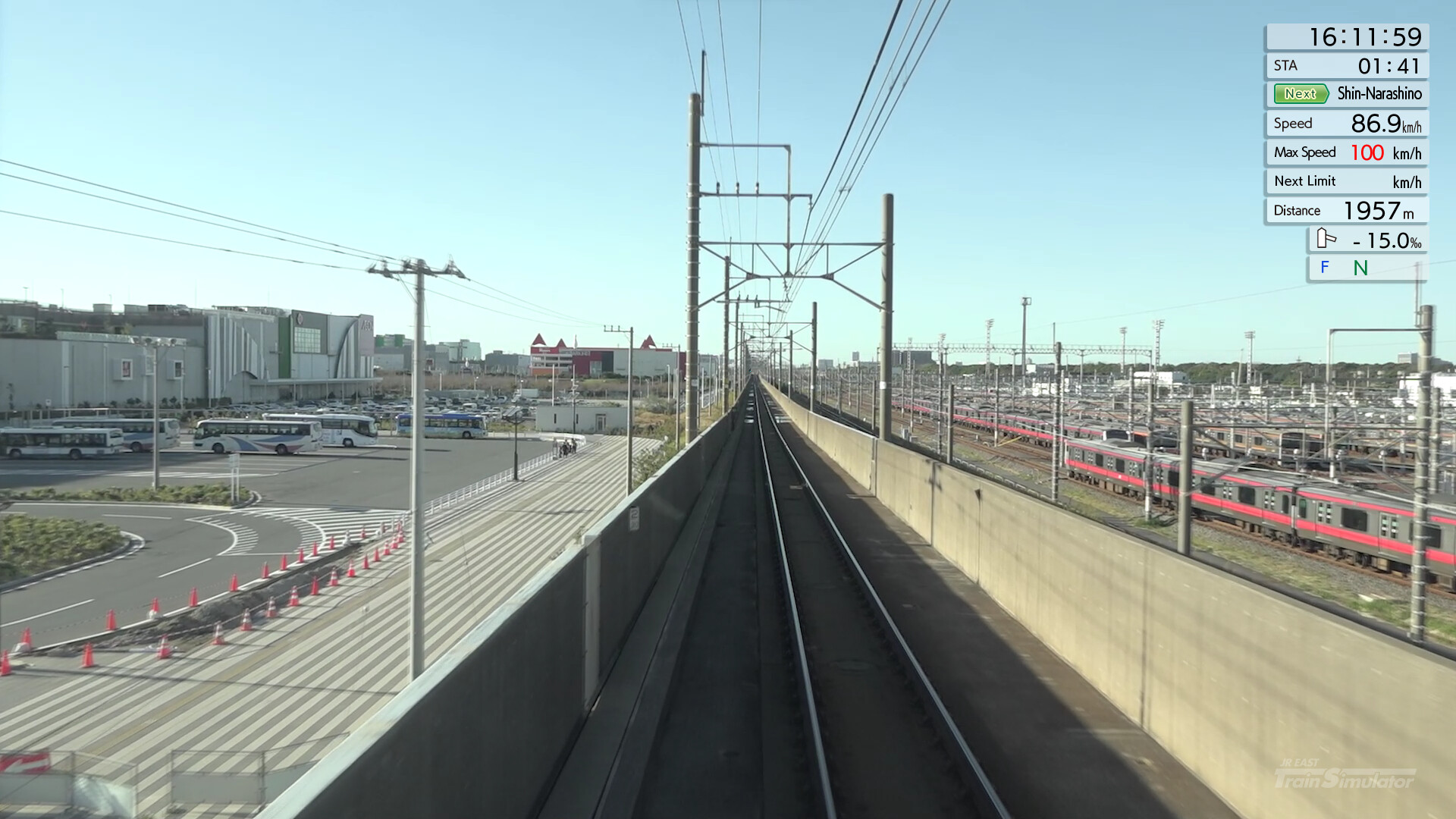 JR EAST Train Simulator: Keiyo Line (Soga to Tokyo) E233-5000 Series