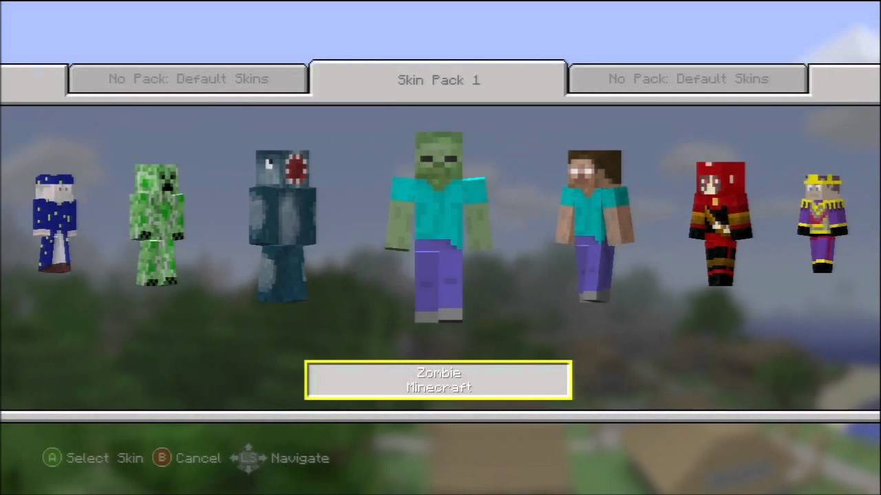 Minecraft: Xbox Edition – Skin Pack 1