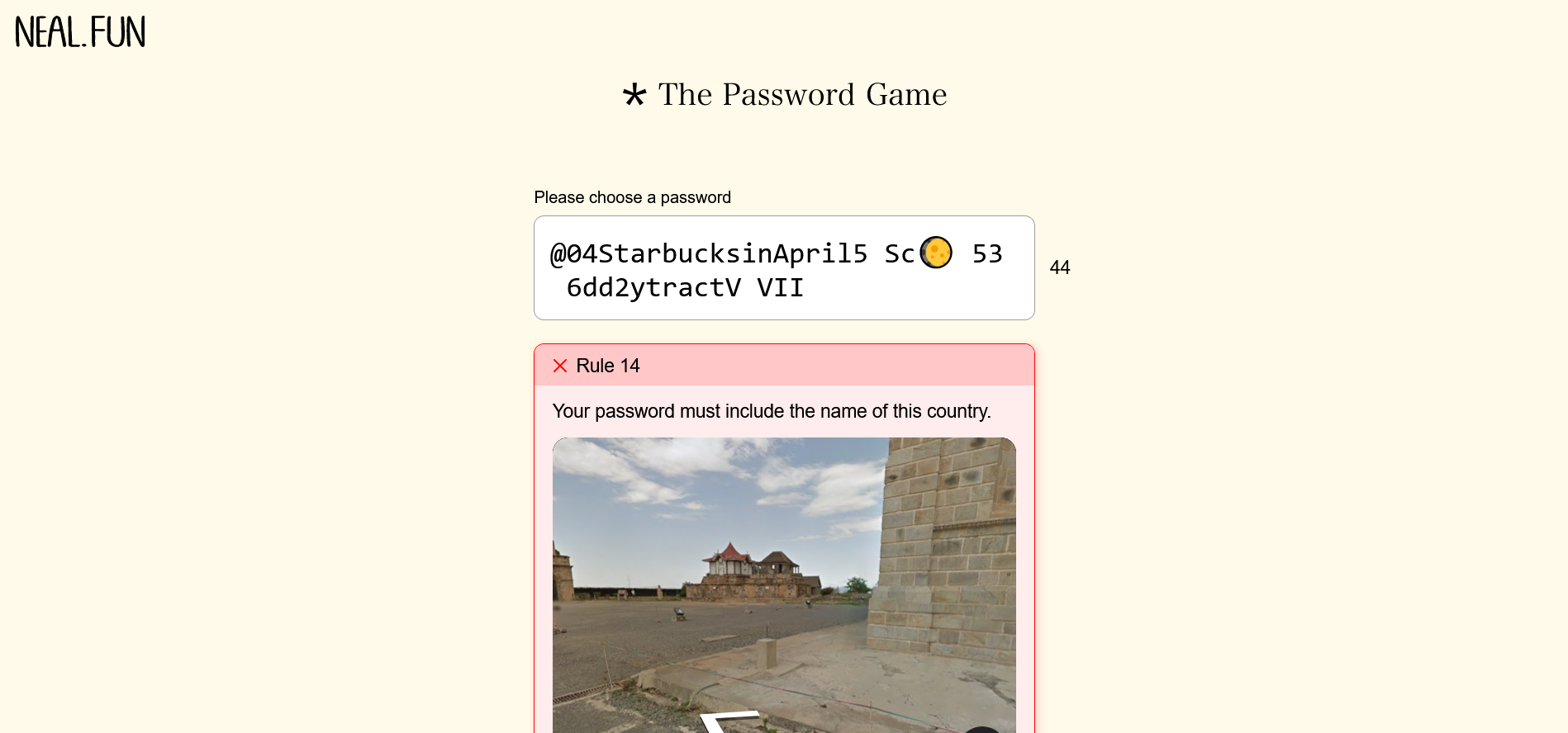 The Password Game