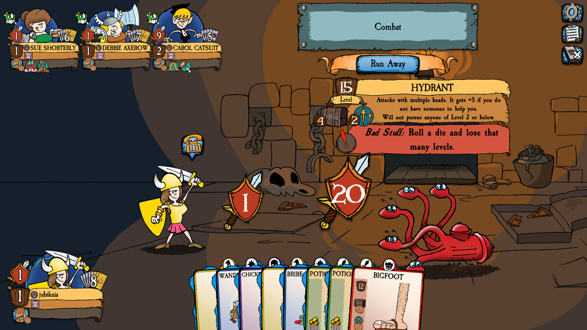 Munchkin Digital: Unnatural Axe