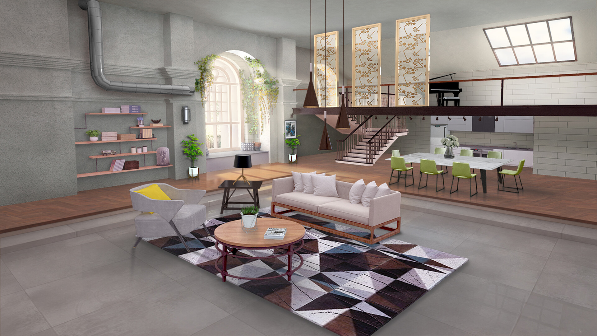 Home Designer Makeover Blast: Jason’s Industrial Loft