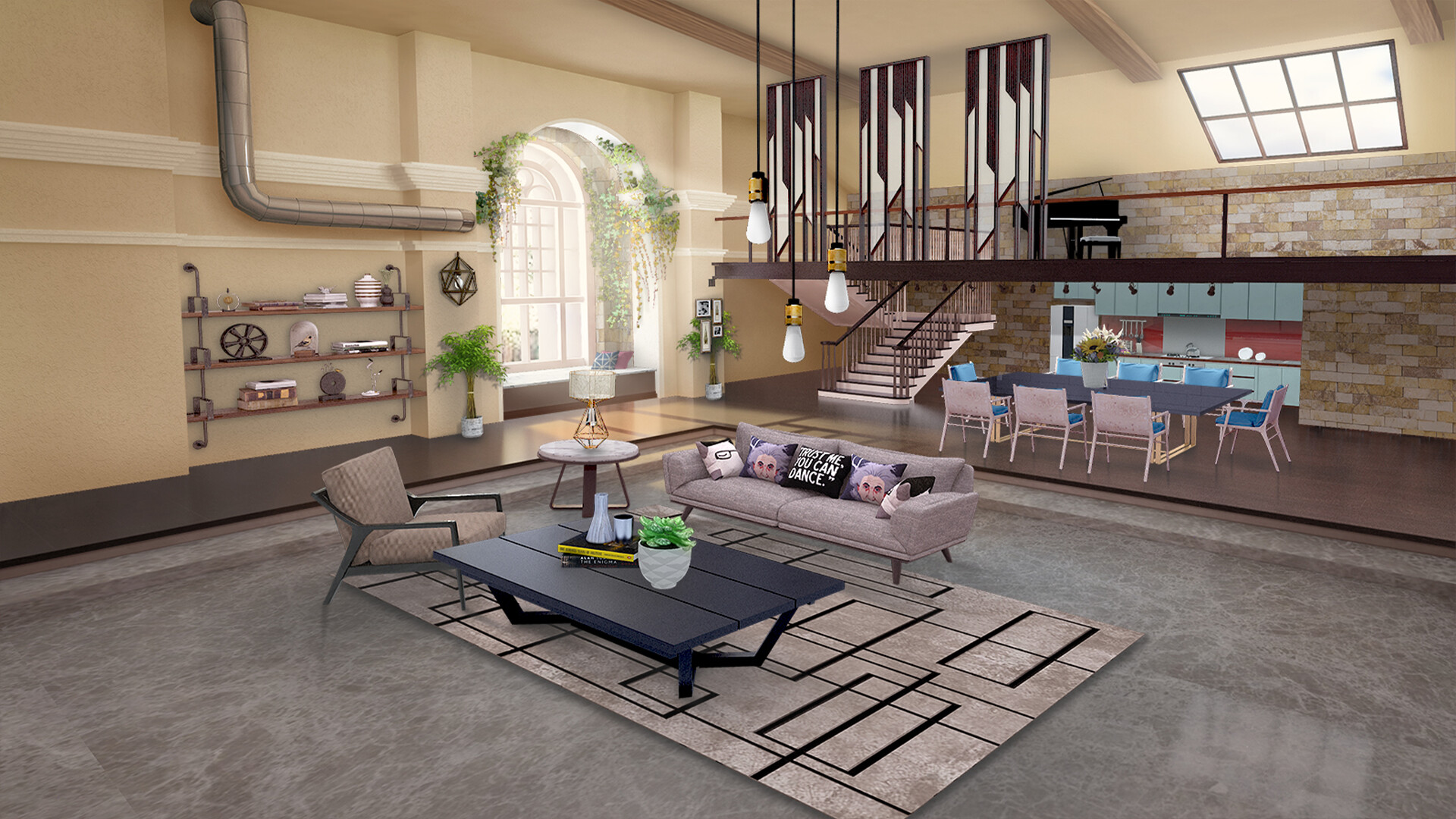 Home Designer Makeover Blast: Jason’s Industrial Loft