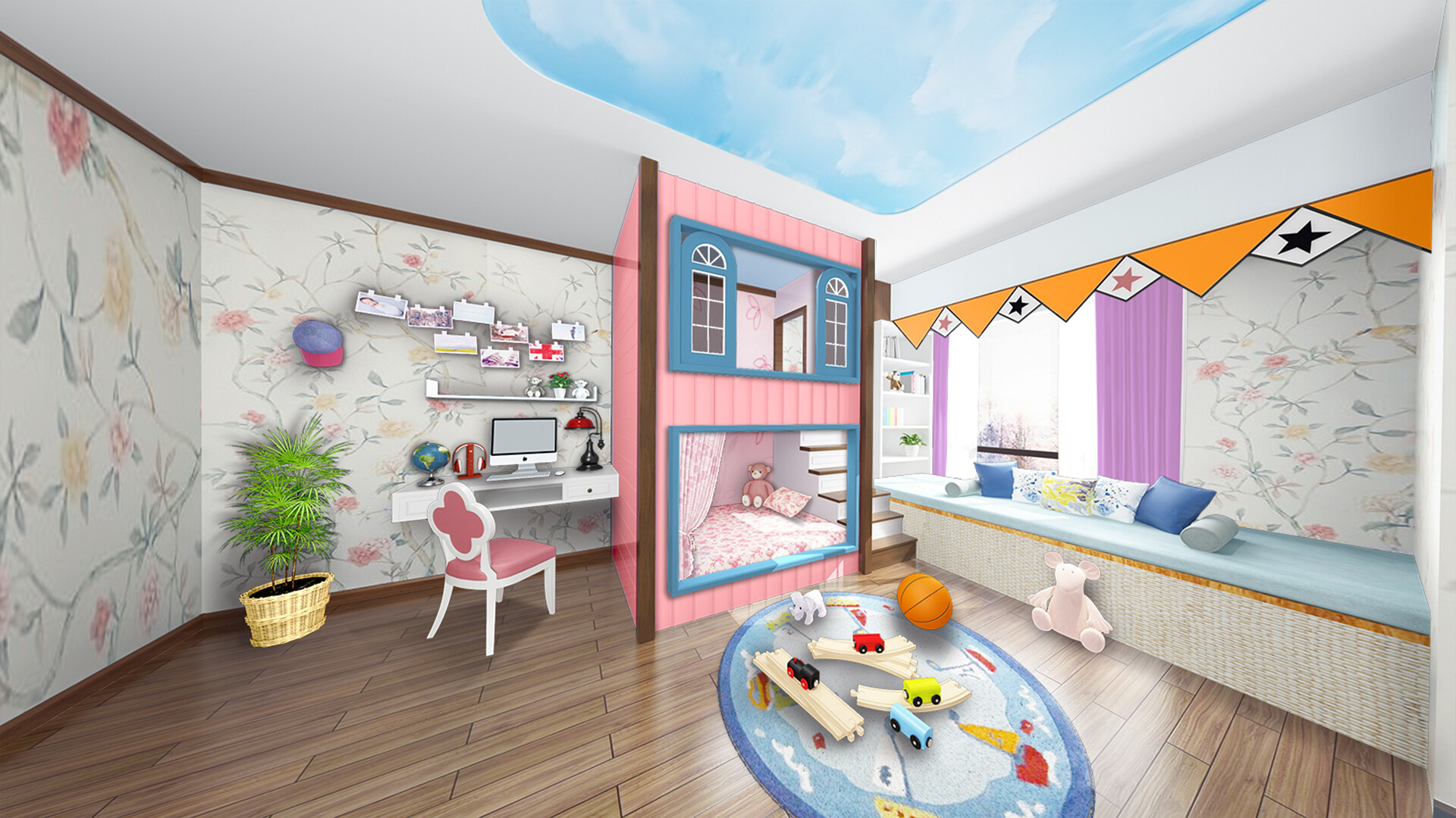 Home Designer Makeover Blast: Sheila’s Little Girl’s Room