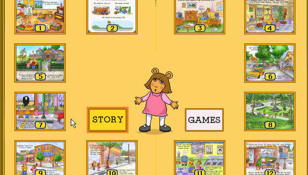 Living Books: Arthur’s Reading Race