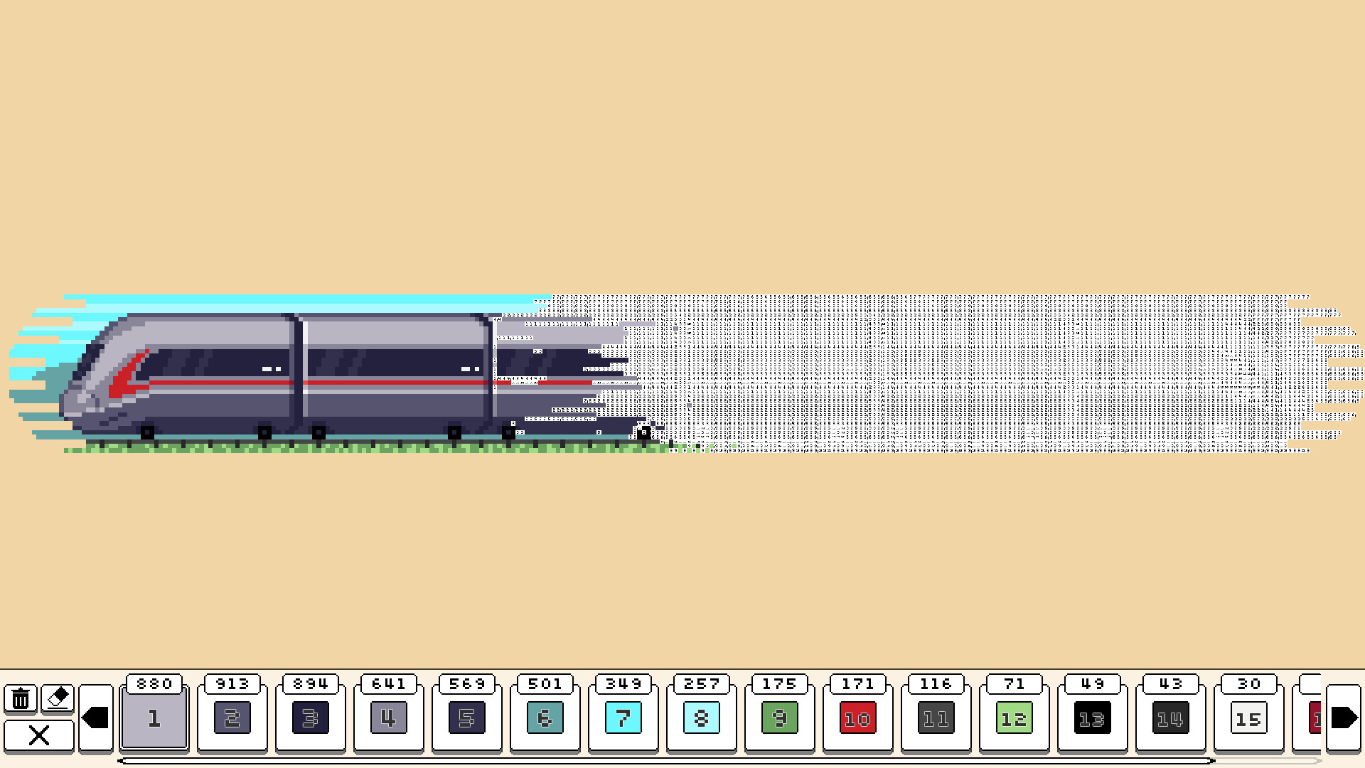 Coloring Pixels: Transport Pack