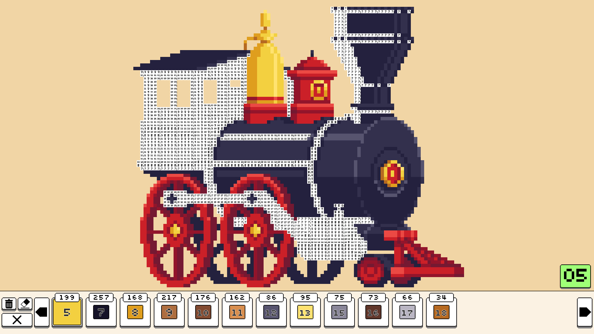 Coloring Pixels: Transport Pack