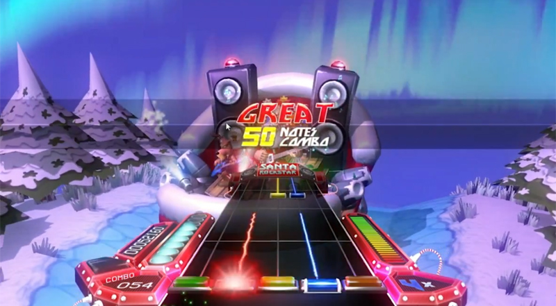Santa Rockstar HD