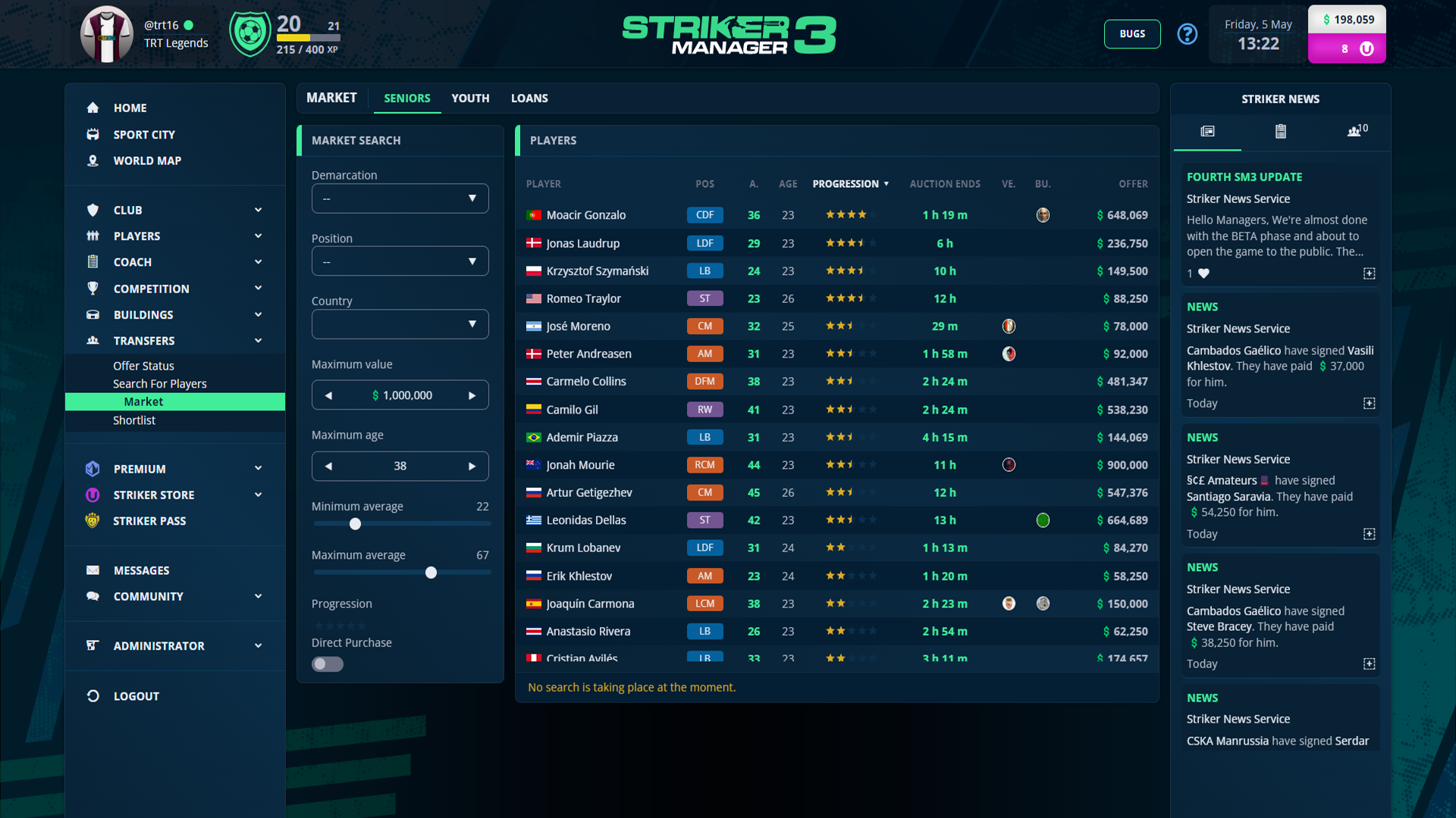 Striker Manager 3