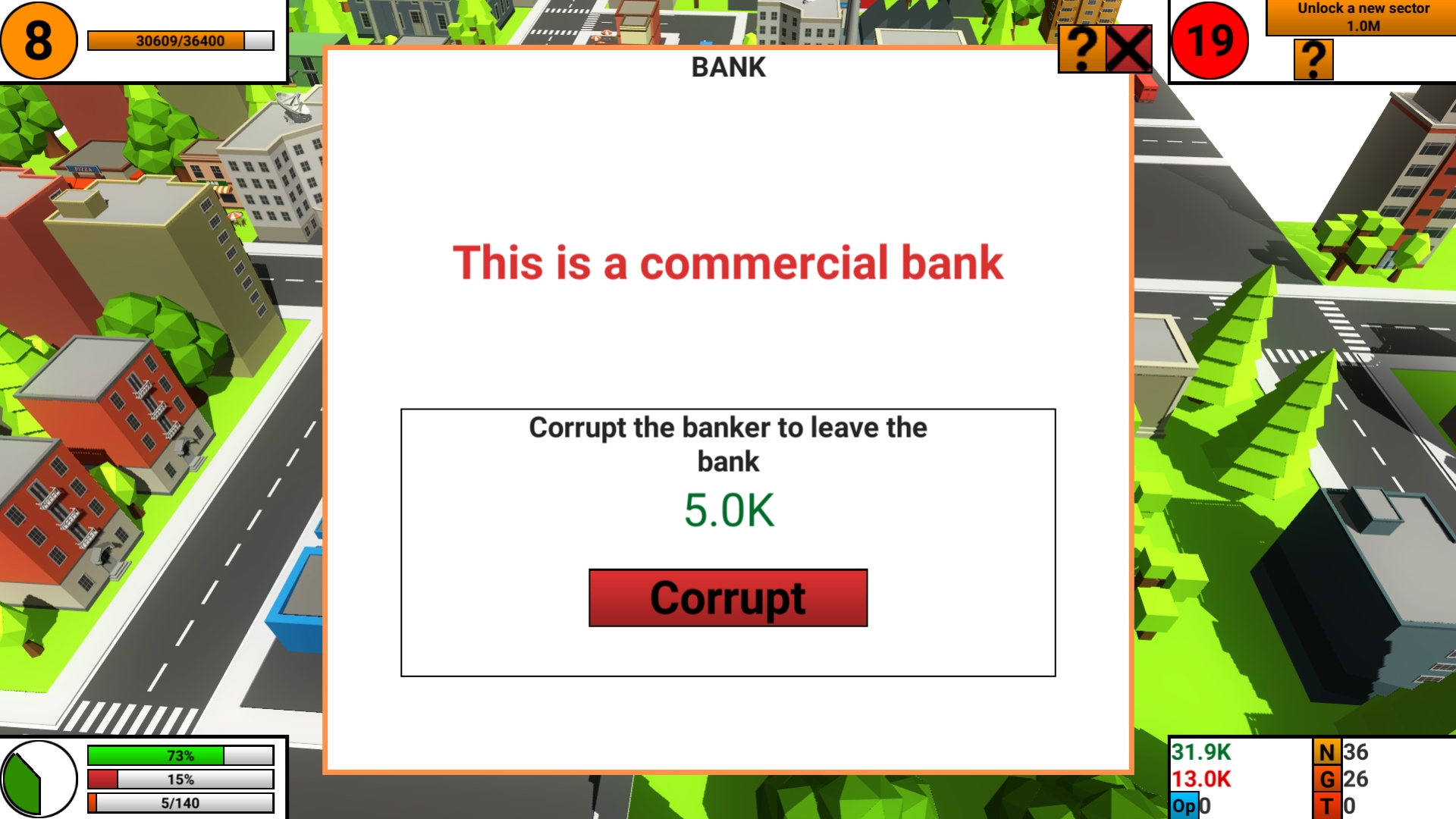 Corrupt: Political Simulator