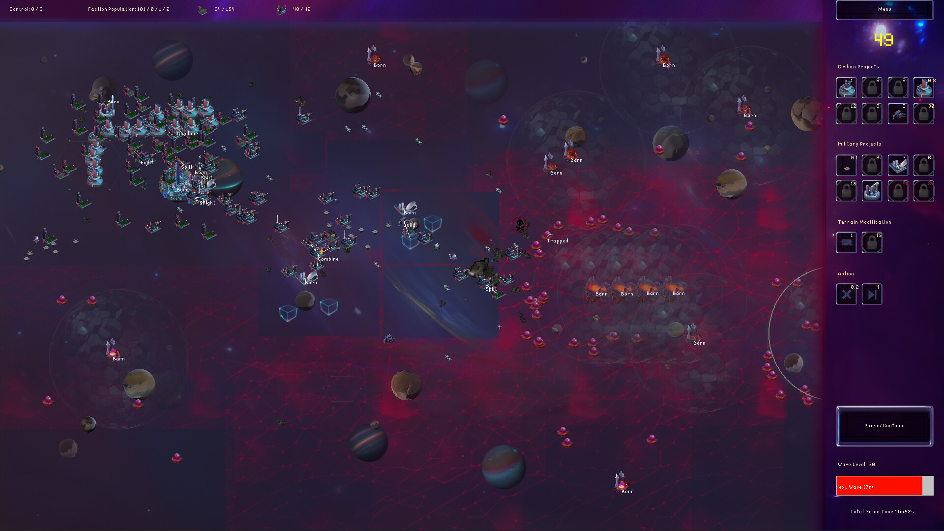 Galactic Defense: Automation