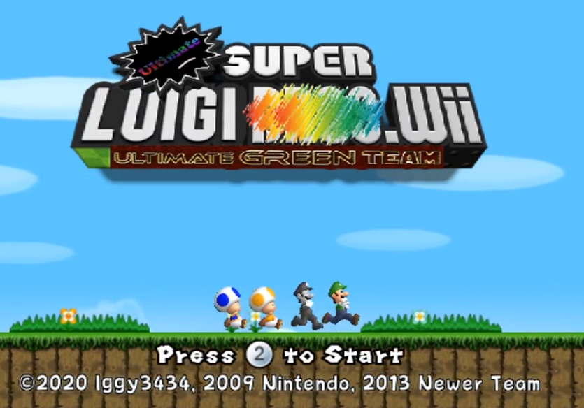 Ultimate Super Luigi Wii: Ultimate Green Team