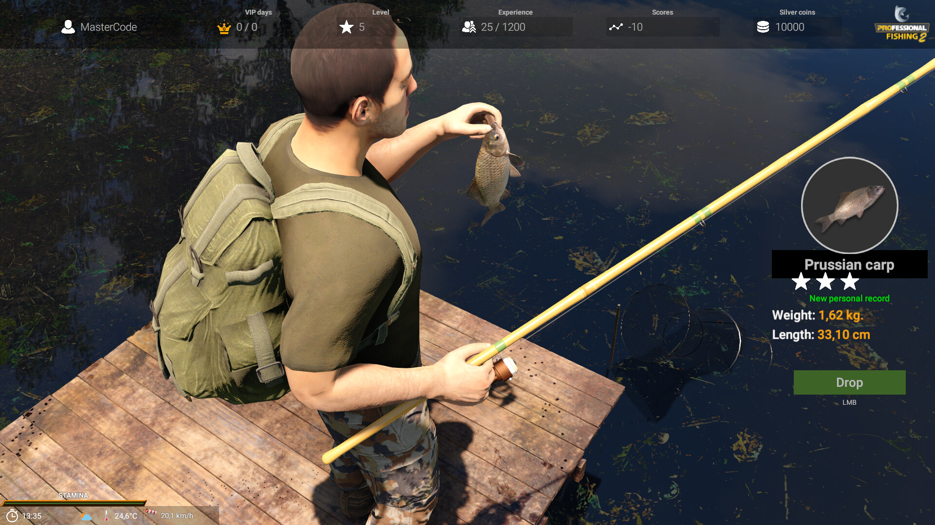 Professional Fishing 2