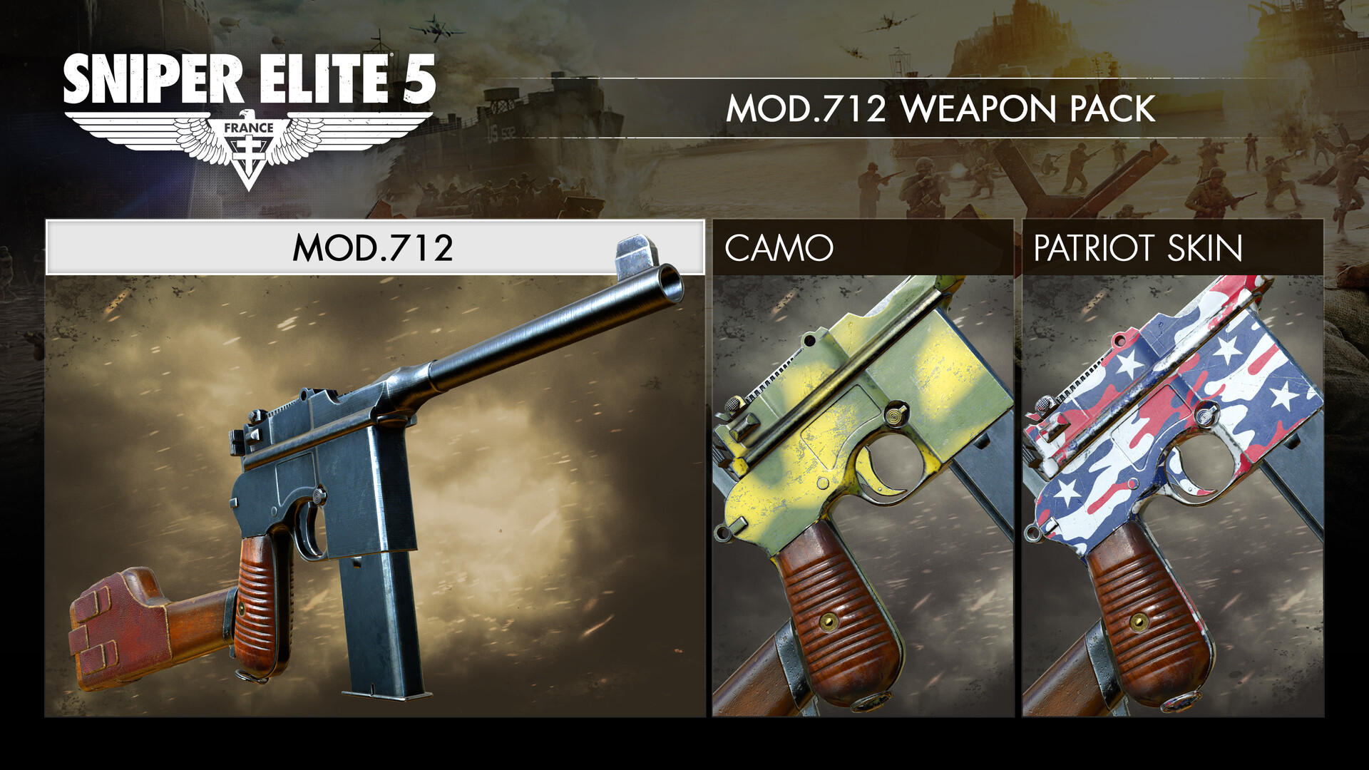 Sniper Elite 5: Kraken Awakes – Mission, Weapon and Skin Pack