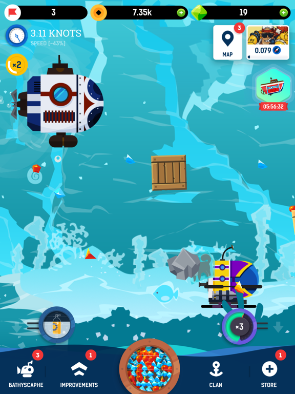 Idle Submarine