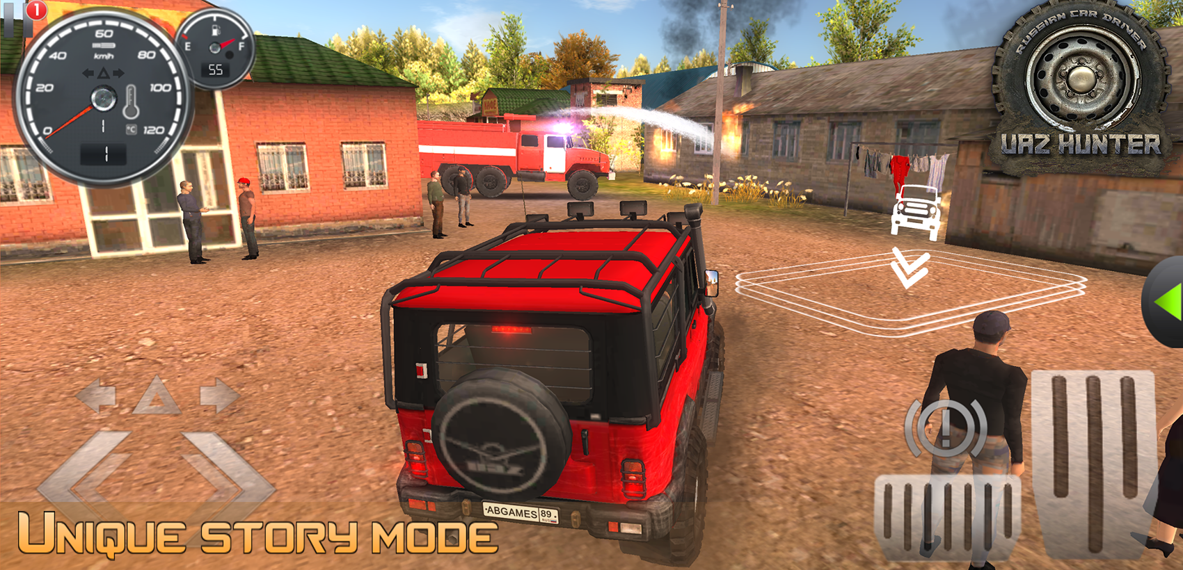 Russian Car Driver: UAZ Hunter