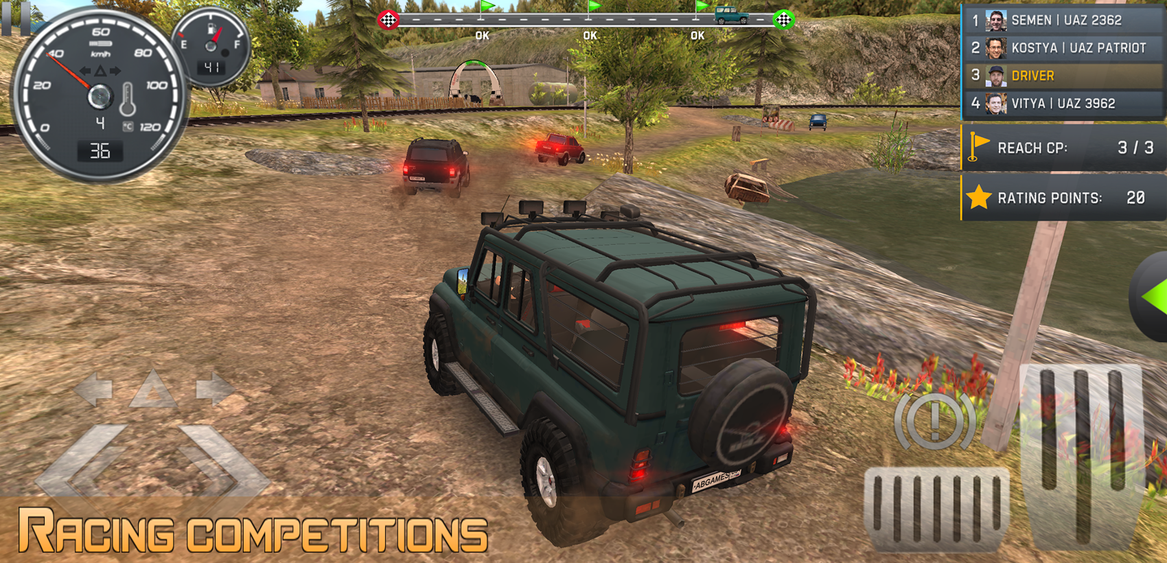 Russian Car Driver: UAZ Hunter