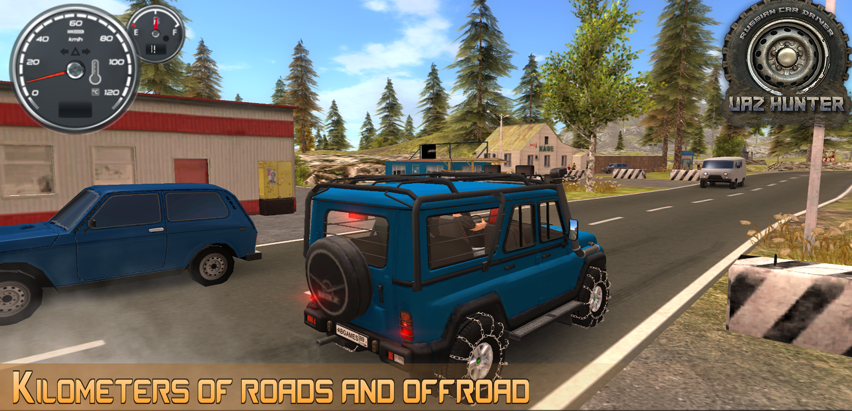 Russian Car Driver: UAZ Hunter