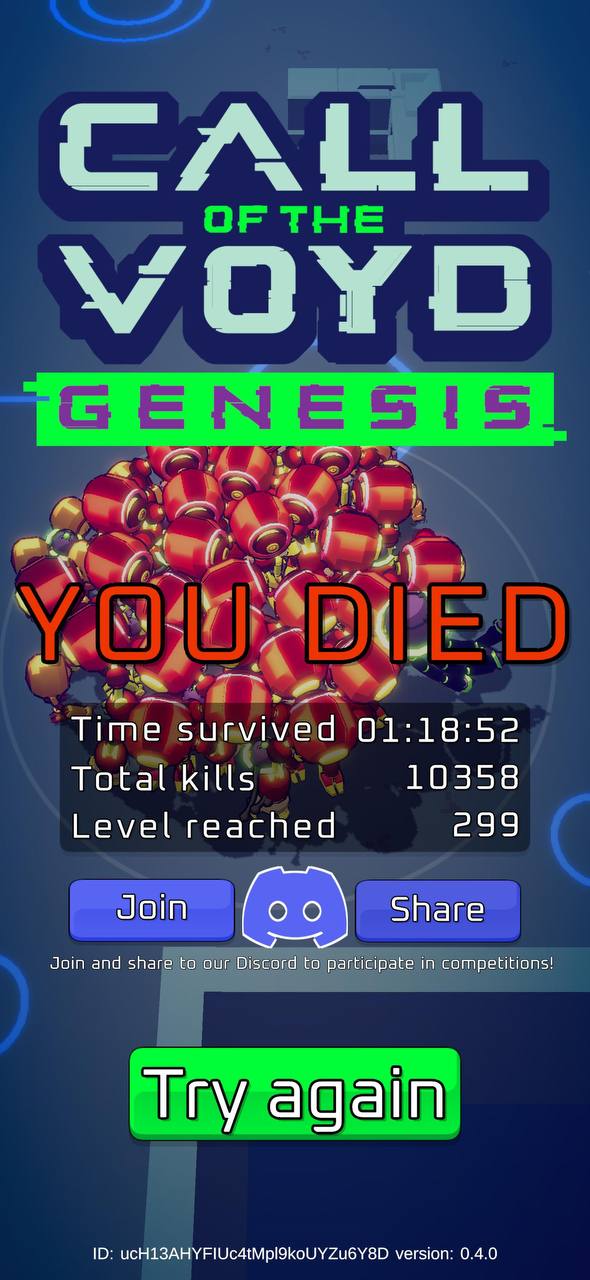 Call of the VoYD Genesis