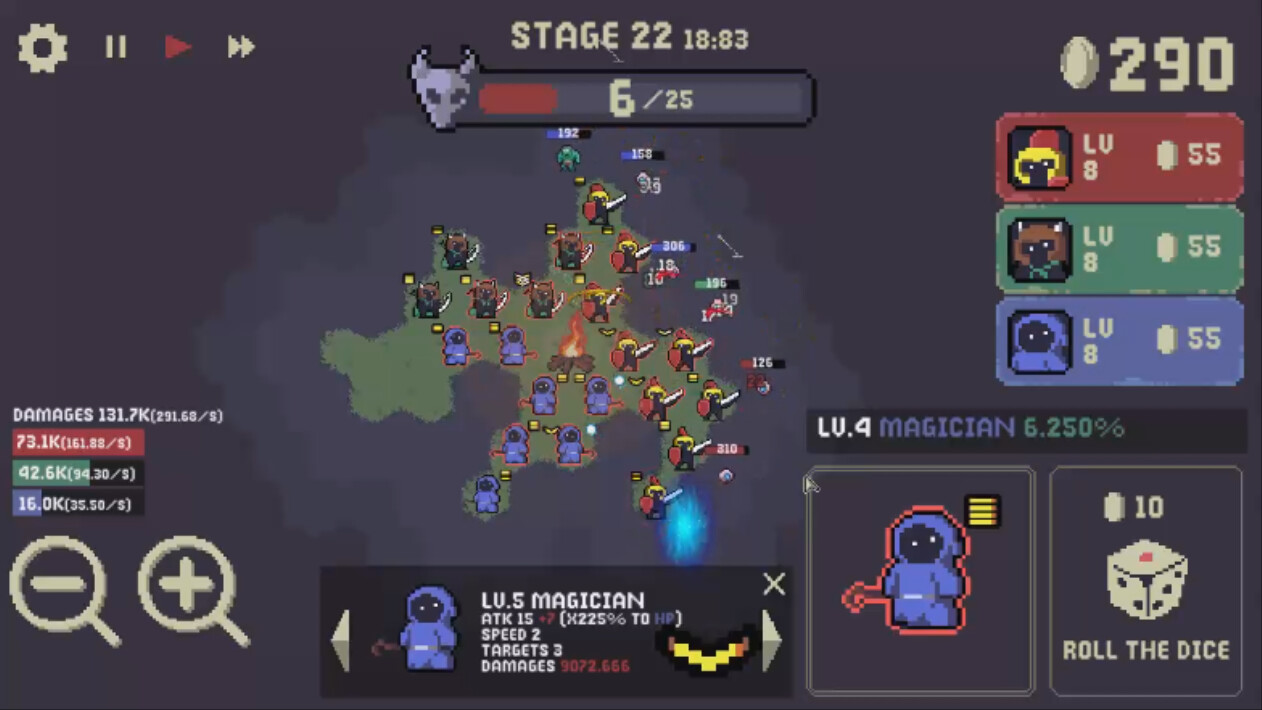 Infinite Random Defense