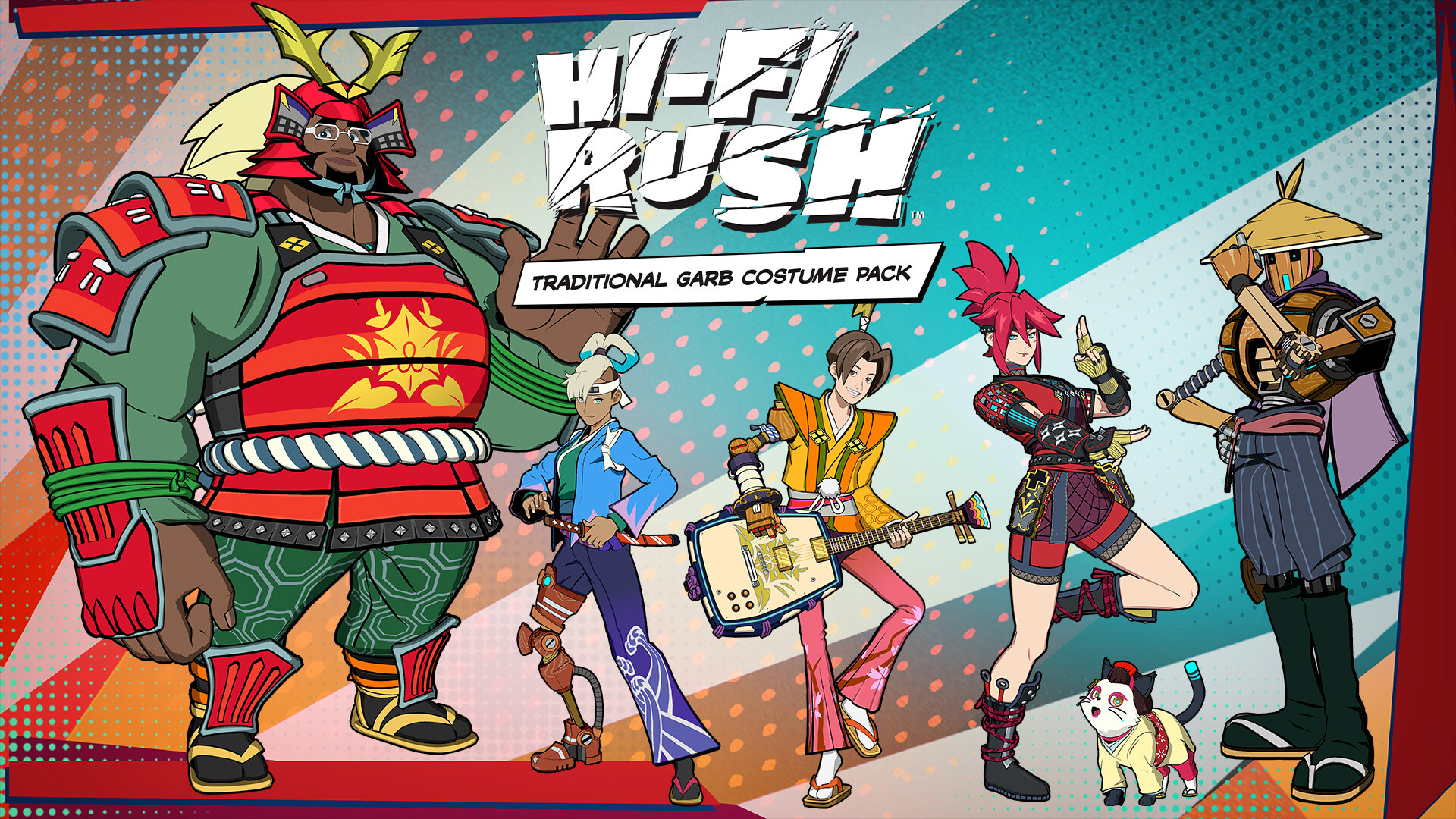 Hi-Fi Rush: Traditional Garb Costume Pack