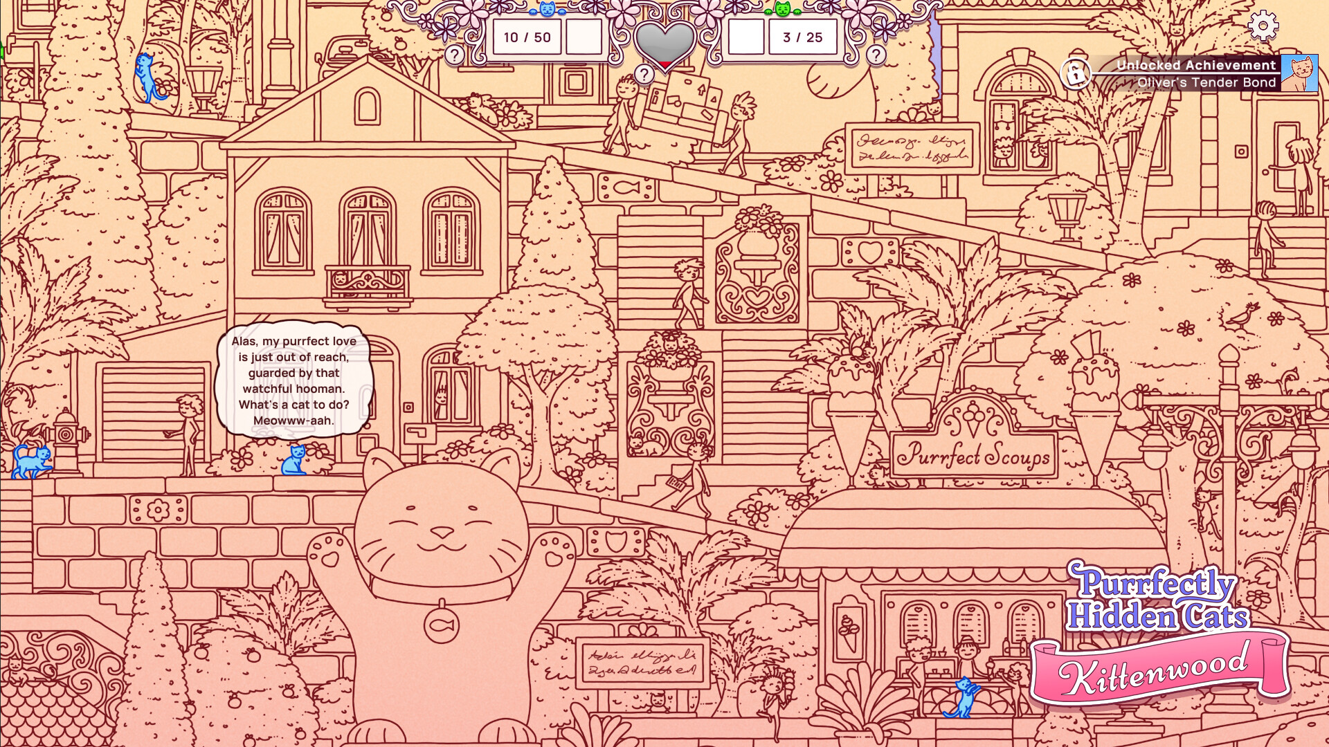 Purrfectly Hidden Cats: Kittenwood