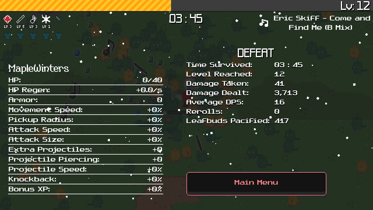 Maple Winters in Leafbud Rampage!!