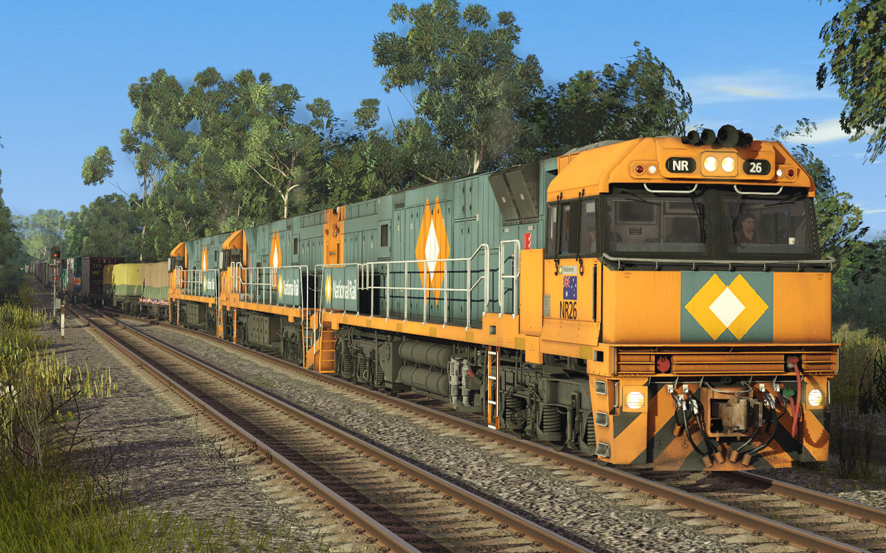 Trainz Railroad Simulator 2019: NR Class Locomotive – National Rail Mega Pack