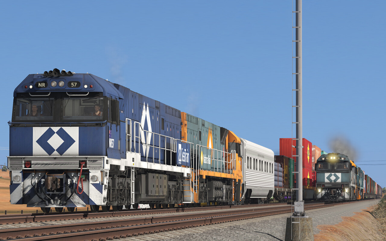 Trainz Railroad Simulator 2022: NR Class Locomotive – National Rail Mega Pack