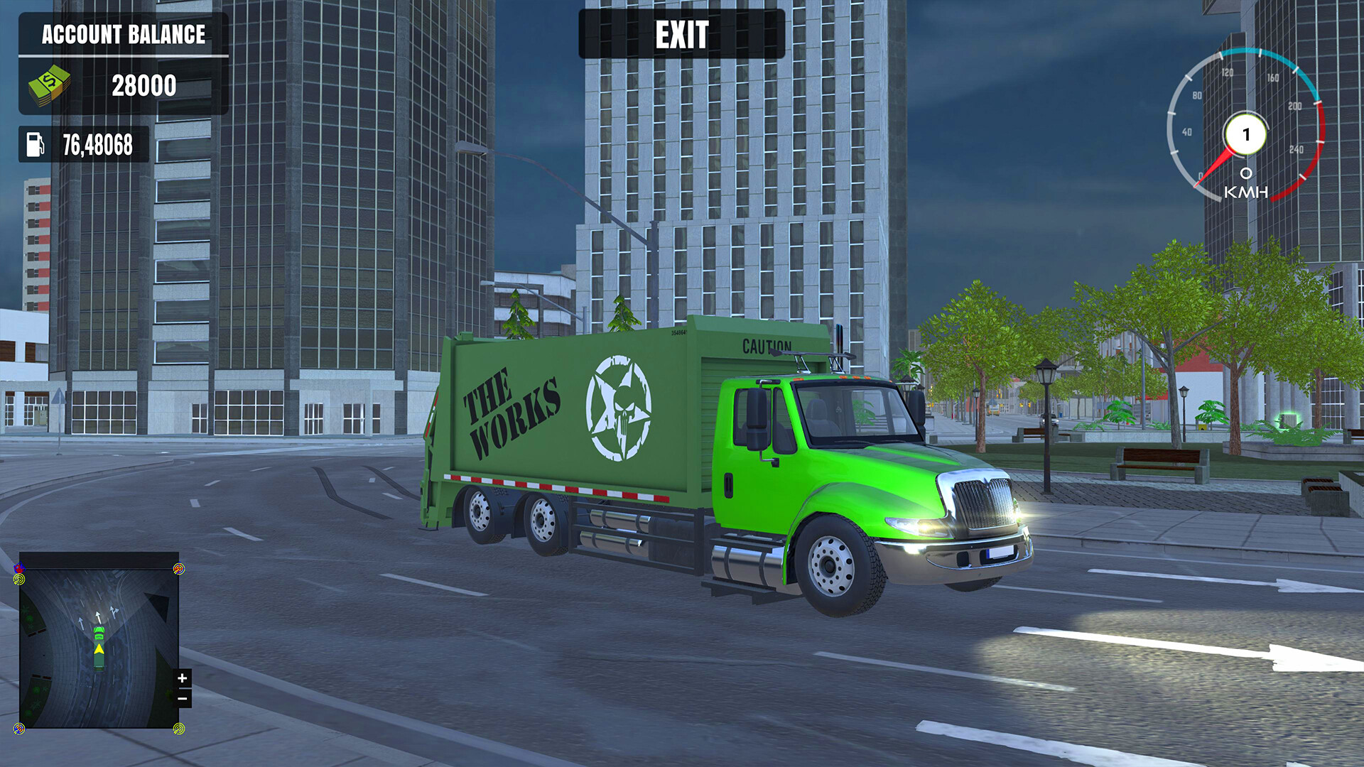 Garbage Truck Driving Simulator