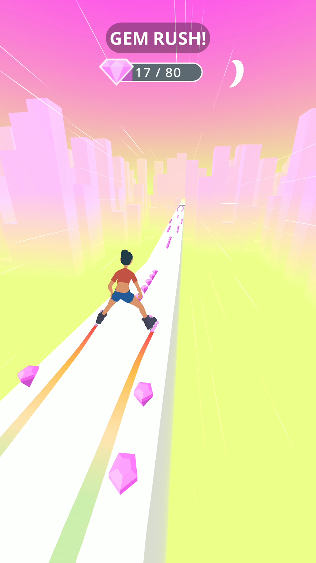 Sky Roller: Rainbow Skating